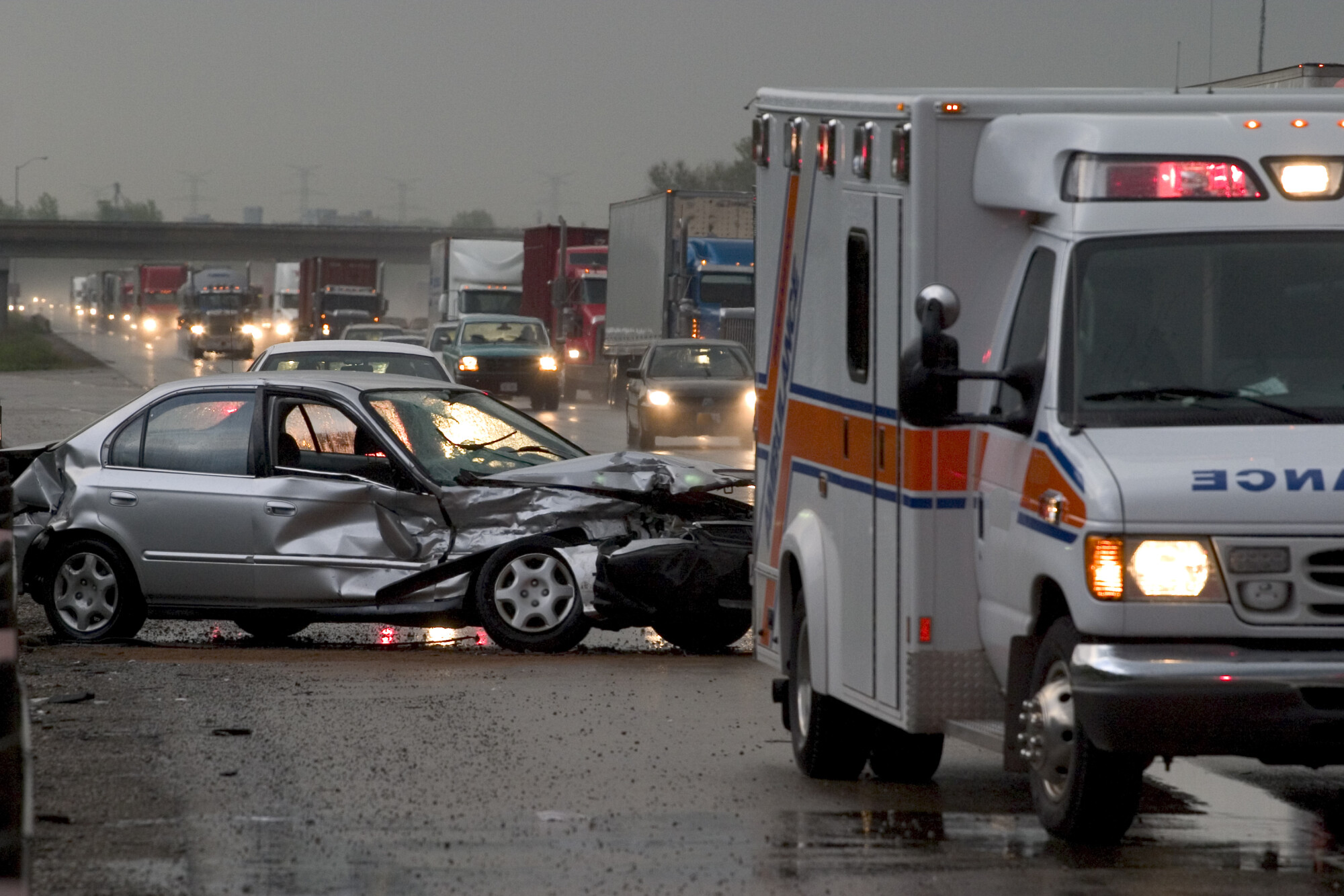 Photo of Car Crash Scene