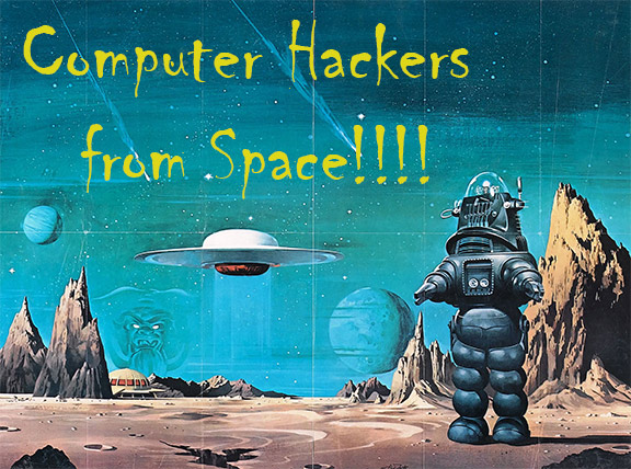Computer Hacker Photo Business Preparedness Computer Hackers From Space