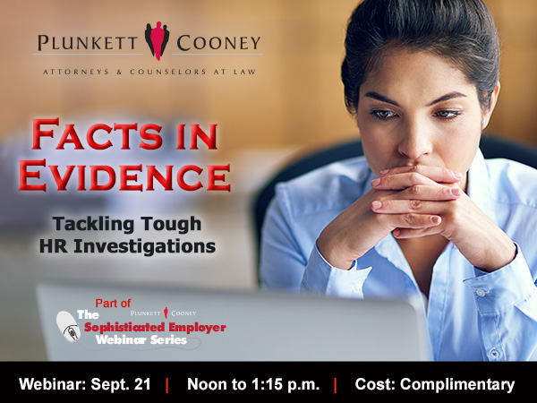 HR Investigations Employment Law Webinar HR Investigations Employment Law Webinar