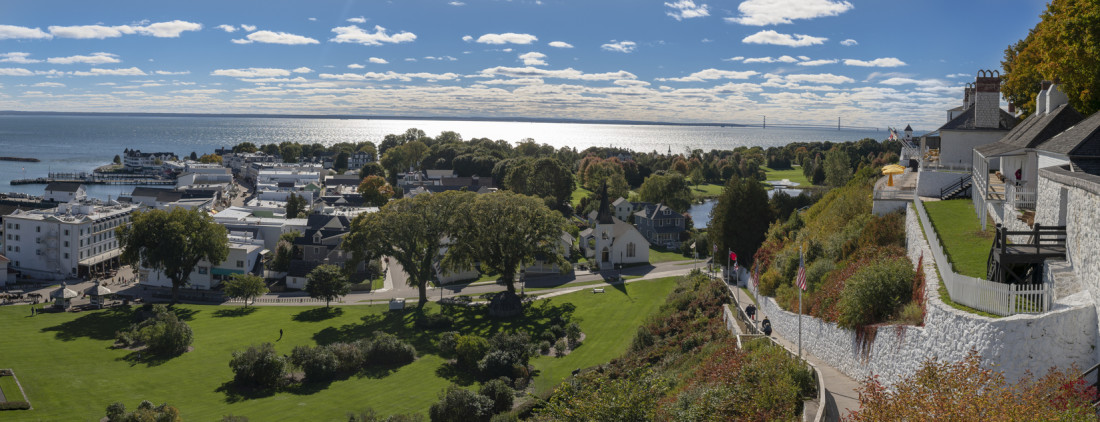 Mackinac Island Panorama