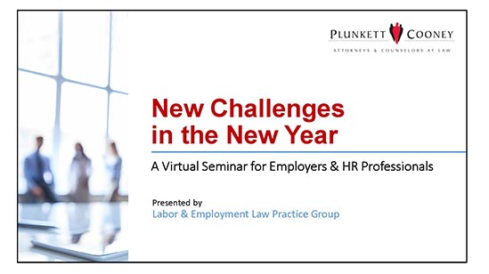 Title slide to New Challenges Virtual Seminar Presentation New Challenges Virtual Seminar Presentation