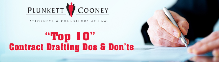 Contract Drafting Dos and Don'ts Webinar Contract Drafting Dos and Don'ts Webinar