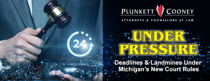 Man about to strike gavel with buildings with night sky and technology laid on top
